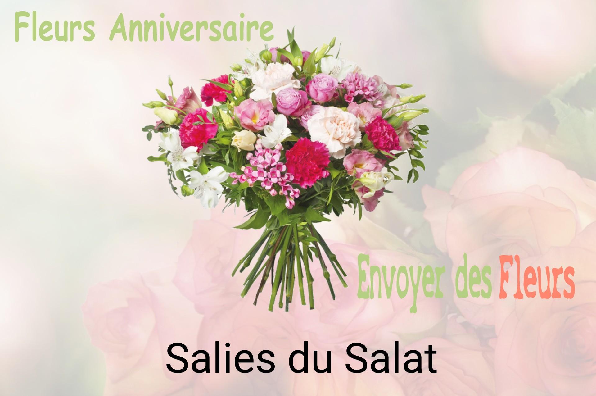 Bouquet de fleurs d’anniversaire livré à Salies-du-Salat
