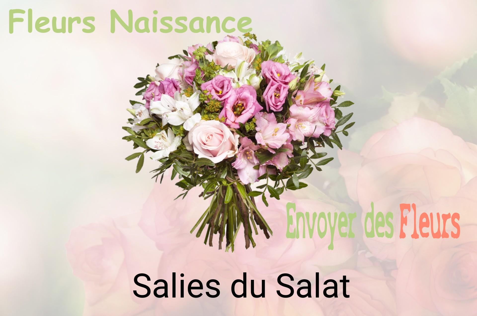 Bouquet de fleurs de naissance livré à Salies-du-Salat